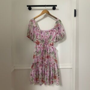Floral Pink Dress